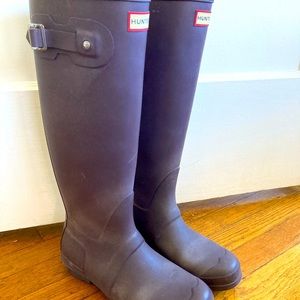 Hunter rain boots